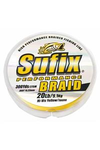 SUFIX Performance Braid Ip Misina 135 Mt Hi Vis Yellow