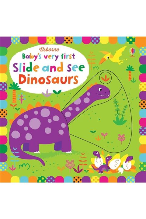 Usborne Slide And See Dinosaurs
