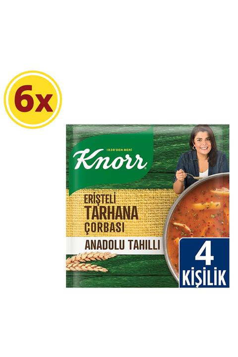 Knorr Erişteli Tarhana Çorbası 85 Gr X 6 Adet