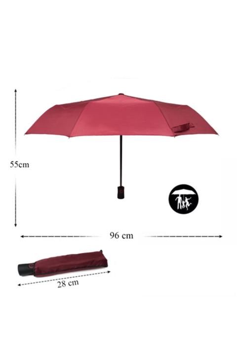 Monvago Kadın Şemsiye Tam Otomatik Fiber Telli 7916-3