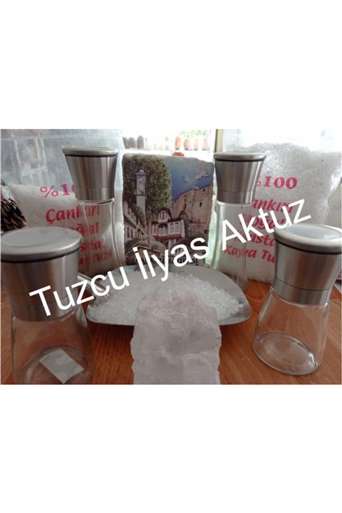 TUZCU İLYAS AKTUZ Krom Kapak Tuz Ve Baharat Değirmeni