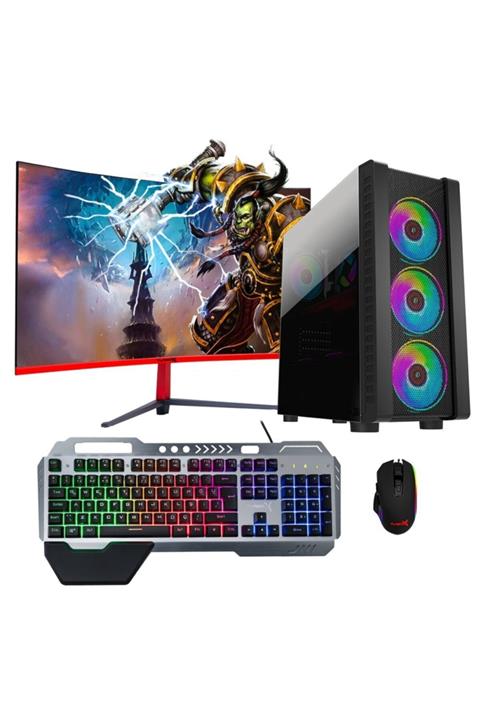 TURBOX Tx843 i5 4440 8GB Ram 256GB M.2 NVMe SSD 4GB RX550 27\