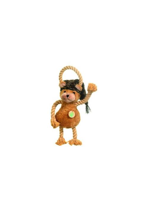 Karlie Flamingo Karlie İpli Peluş Oyuncak Ayı 45x16 cm Kahverengi