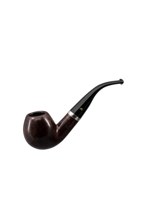 Şahin Üç Yıldız 273 9mm. Filtreli Ebonit Saplı Pipo