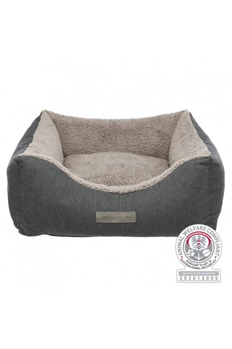 Trixie Köpek Yatağı, Ortopedik, 90x80cm, Koyu Gri/açık Gri