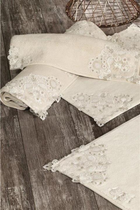 Nazik Home Siena 2 li Banyo Paspas Seti 60x100