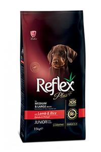 Reflex Plus Plus Kuzulu Pirinçli Yavru Köpek Maması 15 Kg