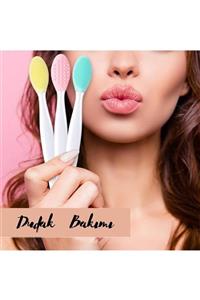 TRENDLERİN 2 Adet Dudak Fırçası Peeling Etkili Gözenek Siyah Nokta Temizleyici Akne Giderici Çift Yönlü Fırça