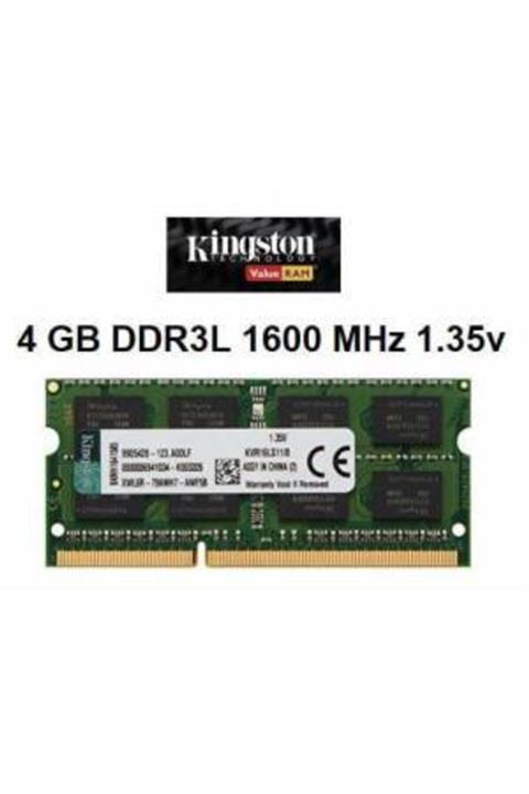 Kingston Kıngston 4-1600 Mhz 1,35v Cl 11 Kvr16ls11-4 Kutusuz Notebook Ram