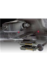 REVELL Yılın Ilk Fırsatları - 1:100 Ah-64a Apache Helikopter Model Seti 64985 - ™ Beyaz At®