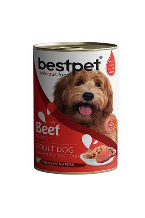 ENJOY BEST PET Bestpet Sığır Etli Jöleli Yetişkin Köpek Konservesi 400 Gr