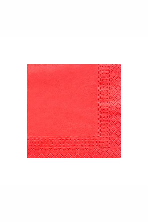 Story 25x25 Cm 2 Katlı Desenli 50'li Nar Çiçeği Renkli Peçete