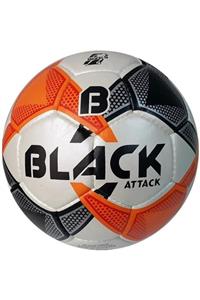 BLACK Turuncu Dikişli Futbol Topu