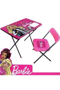 Vardem Barbie Çalışma Masası Masa Sandalye Takımı