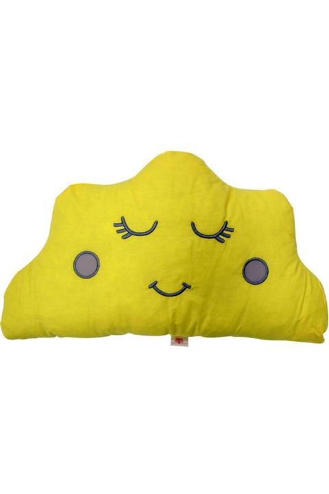 Momi Shop Boze Bulut Süs Yastık Sarı