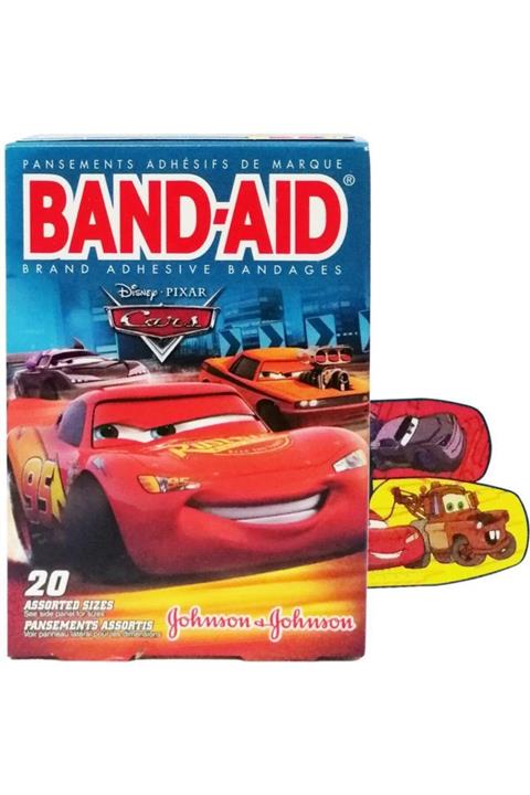 Johnson & Johnson Band Aid Cars Yara Bandı 20 Adet Karışık Ölçü