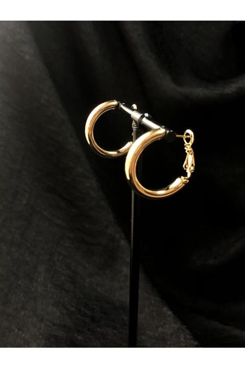 BY DİLEK ÇETİN ACCESSORY Bombeli Halka Küpe