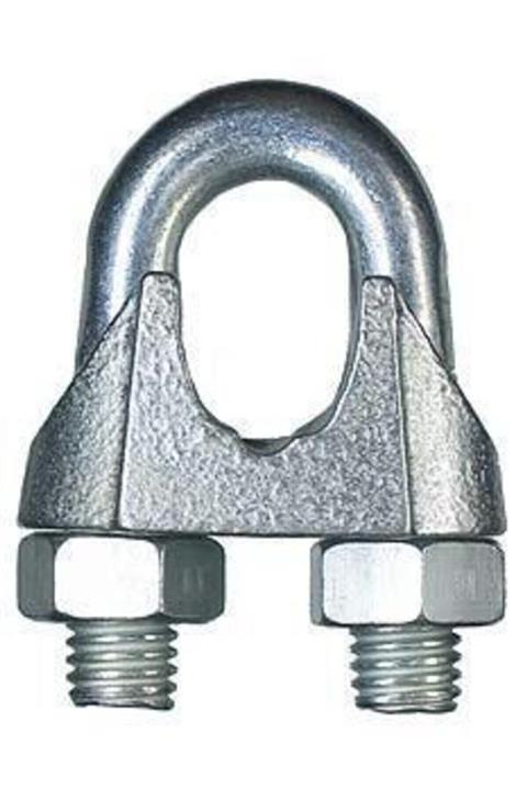 AKSUFEZ Çelik Halat Klemensi 6 Mm