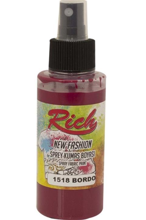 Rich Boya Spray Kumaş Boyası 60 Cc 1518 Bordo