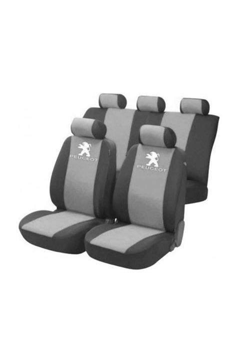 şimika Peugeot 206 Serisi Ön Arka Specıal Oto Koltuk Kılıfı Gri