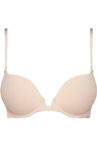 Calvin Klein Kadın Bej Push Up Plunge Sütyen