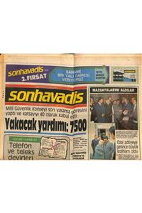 Gökçe Koleksiyon Son Havadis Gazetesi 12 Kasım 1983 - Özal Adliyeye Gelince Büyük Izdiham Oldu