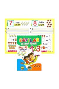 easyso Defter Yaz-sil Sayılar Karatay Yayınevi + Kalem