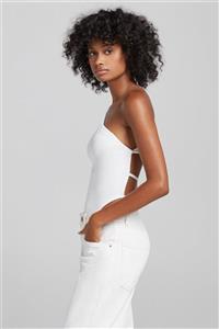 Bershka Sırtı Askılı Fitilli Body