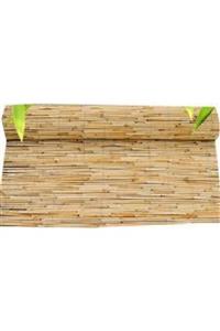 hasırdekorasyon Bambu Çit Kamış Çit Doğal Bambu Çit Rulo+(1x6 M)eni 1 Metre- Uzunluk 6 Metre