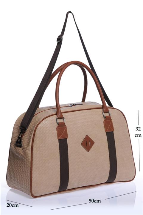 Sword Bag Bej Orta Boy El Valizi Sw 9011