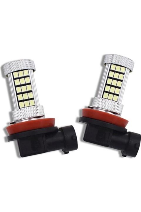 FEMEX Turkuaz Renk Sis Farları Için Led Ampul 2835chip  H8/11- 9w