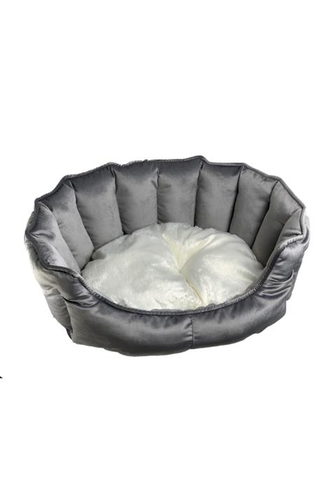 Miapet Oyster Yastıklı Lüks Kedi Köpek Yatağı 55 cm