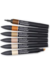 Winsor Newton Winsor & Newton Promarker Skin Tones 2 Ten Renkleri Seti (6 Renk)