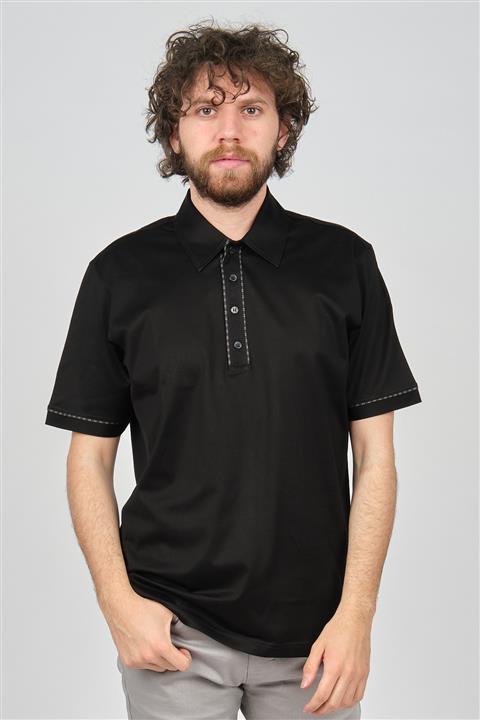 Arslanlı Erkek Şerit Detaylı Polo Yaka T-shirt 07600990