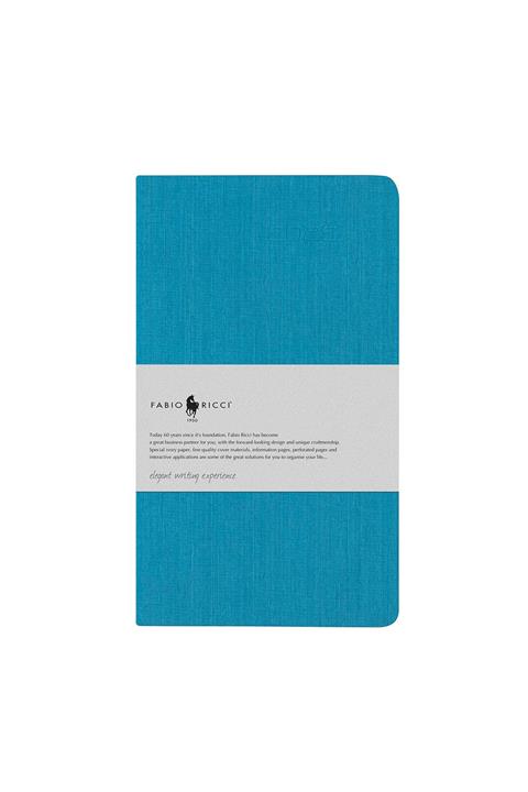 Fabio Ricci 10x17cm Lepidus Turkuaz Günlük Ajanda 1031 - 2022