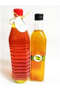 HALLOUMOĞLU Koruk Suyu 1 L + Organik Elma Sirkesi 500 Ml