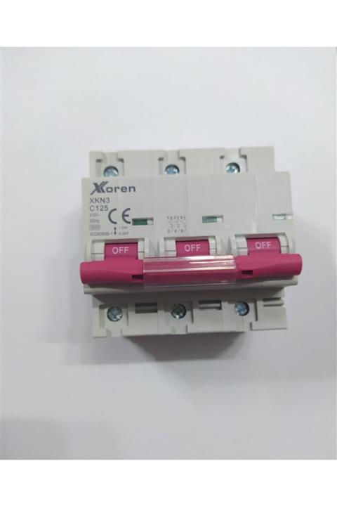 xoren 3x125 Amper Grup Sigorta