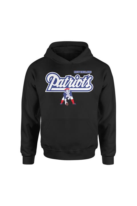 NSJ SPORTIVE New England Patriots Siyah Hoodie
