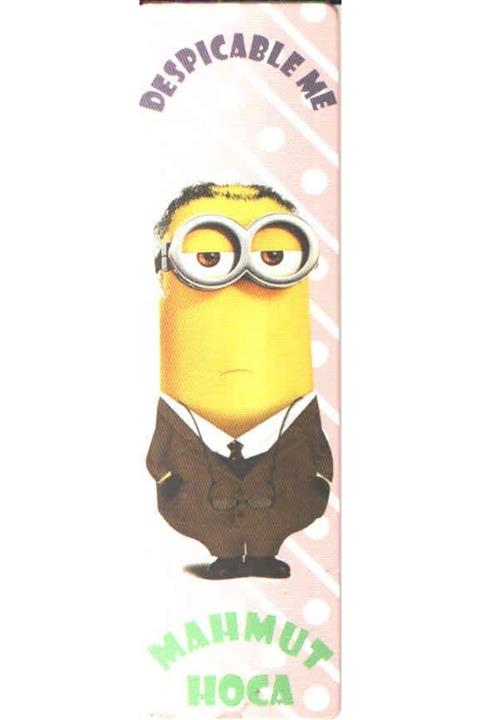 Şahsi Basım Despicable Me Mahmut Hoca Kitap Ayracı