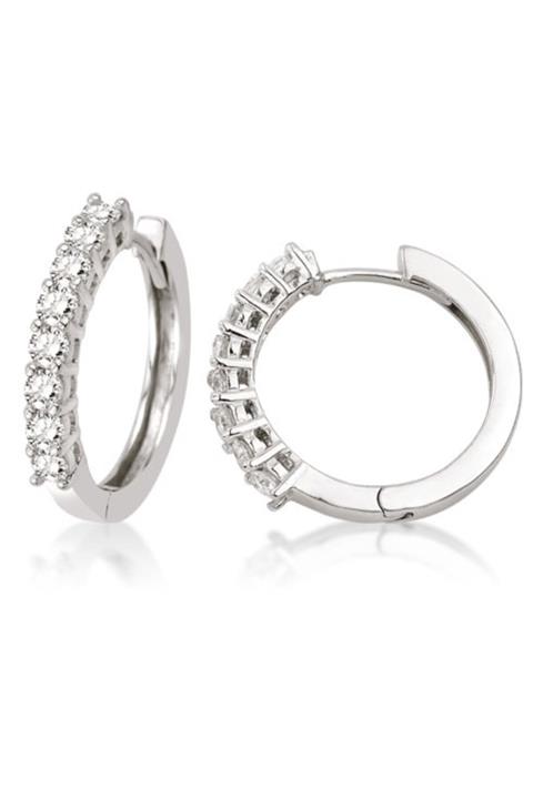 Emel Pırlanta 0.70 Ct. Pırlanta Halka Küpe