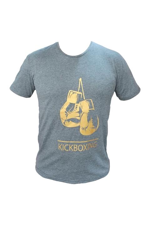 By Leon 1982 Leon Gloves Kickboxing Tişört Gri