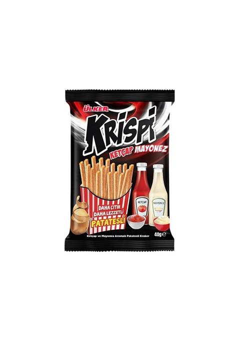 Ülker Krispi Çubuk Kraker Ketçap Mayonez 40 gr