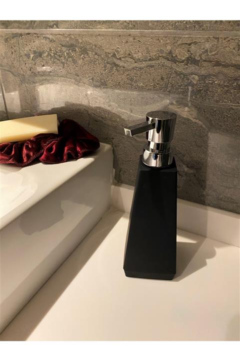 TreeKitchen Akrilik Siyah Sıvı Sabunluk