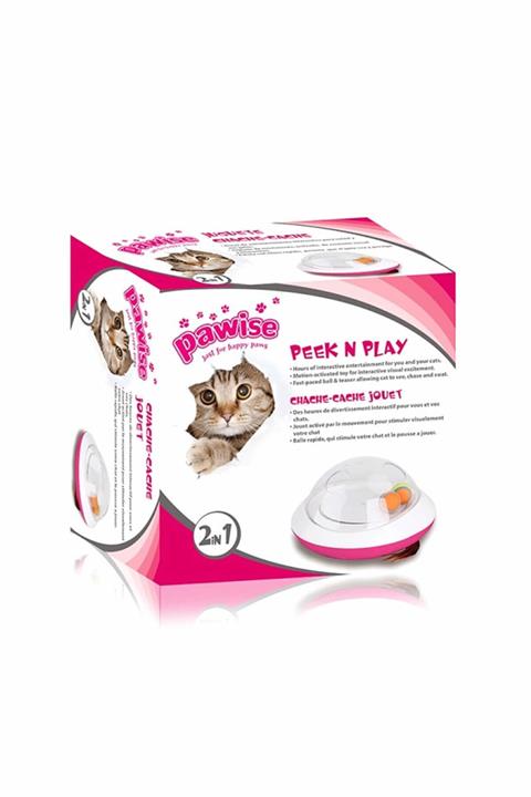 Pawise Pilli Hareketli Ufo Şeklinde Kedi Oyuncağı