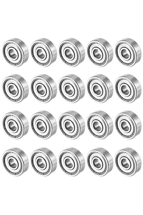 Dünya Magnet Metal Mühürlü Çok Amaçlı Bilye Rulman - 5x16x5 Ölçülerinde 20 Adet 625zz