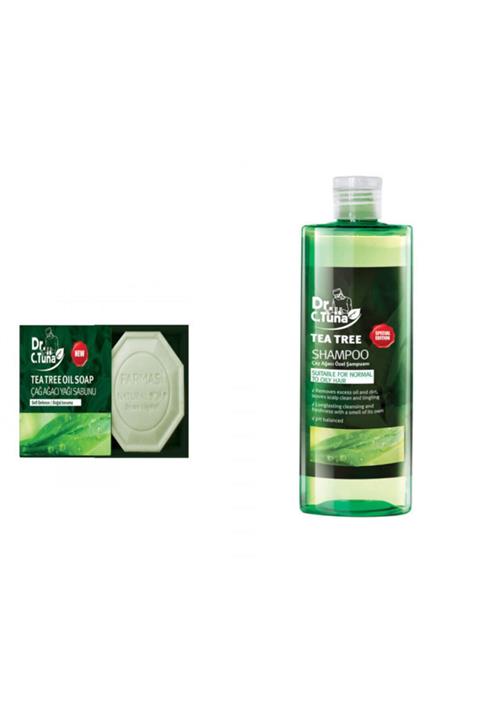 Farmasi Çay Ağacı Şampuan Sabun Banyo Set