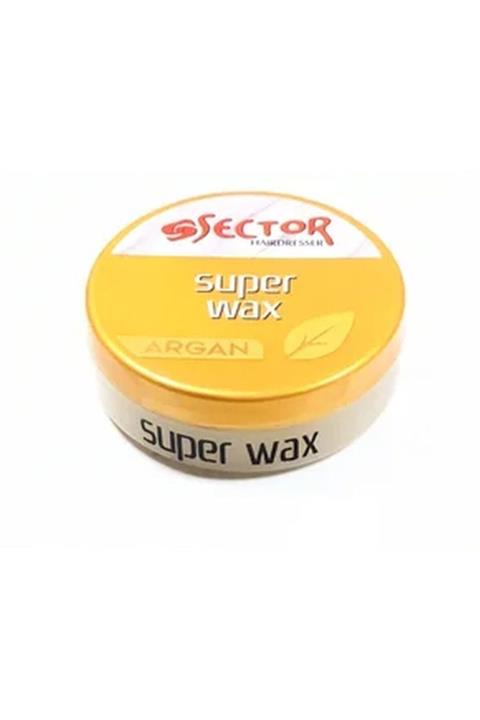 Sector Beyaz Paket Super Wax Argan Besleyici Saç Wax'ı  3'lü  150 ml