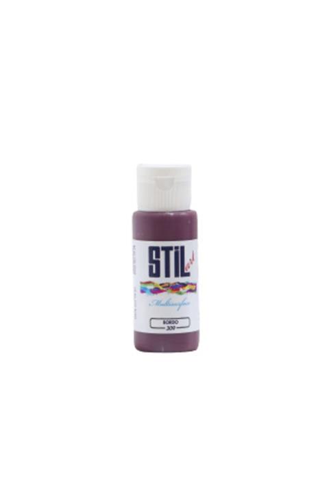 Stil Art 309-bordo Multisurface Akrilik Boya 50 Ml