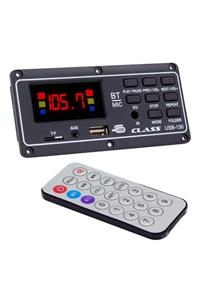 Class Usb-130 Usb/sd/mıc/aux/bluetooth Kumandalı Ekranlı Oto Teyp Çevirici Dijital Player Board