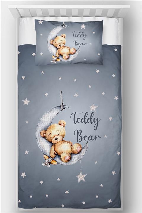 Homamia Bebek Yatak Örtüsü Aydaki Ayı